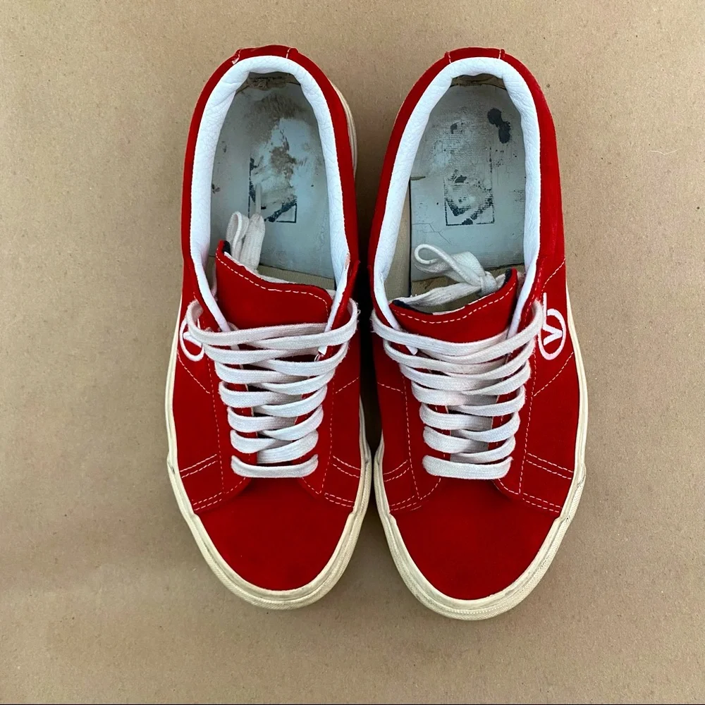 VANS STYLE SID SNEAKERS SUEDE LEATHER SLIPONS UNISEX - Picture 4 of 5